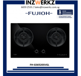 Fujioh 2 Burner Gas Hob FH-GS6520SVGL