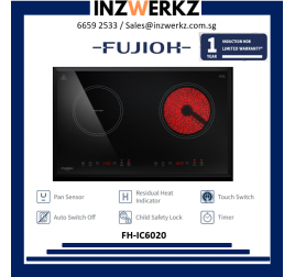 Fujioh Hybrid Hob with Induction & Ceramic Zones FH-IC6020