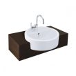 White Semi-Recessed F307-600x564