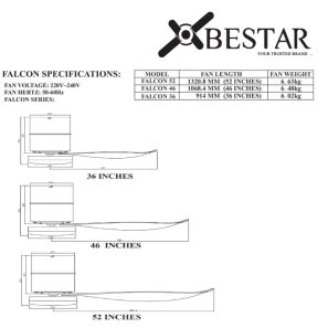 Bestar falcon Dimension