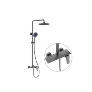 Nexus NF-45007GM Rain Shower Set (Gun metal)