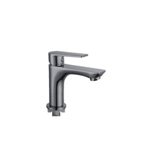 Zaffiro PT-641GM Cold Basin Tap (Gun Metal)